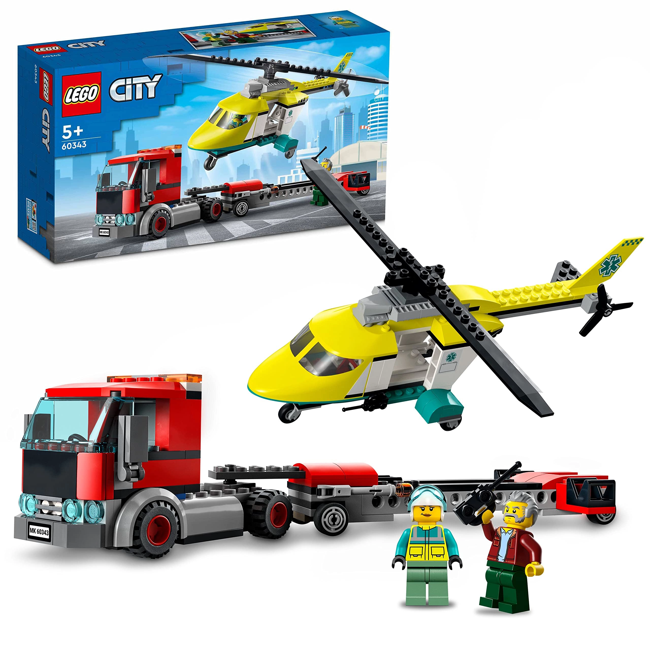 LEGO City Rescue Helicopter Transport (60343)