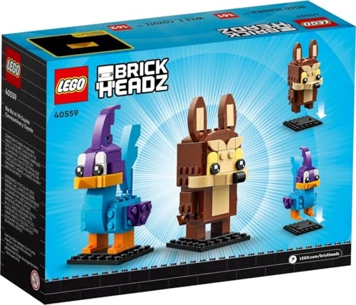 Looney Tunes BrickHeadz Road Runner & Wile E. Coyote (40559)