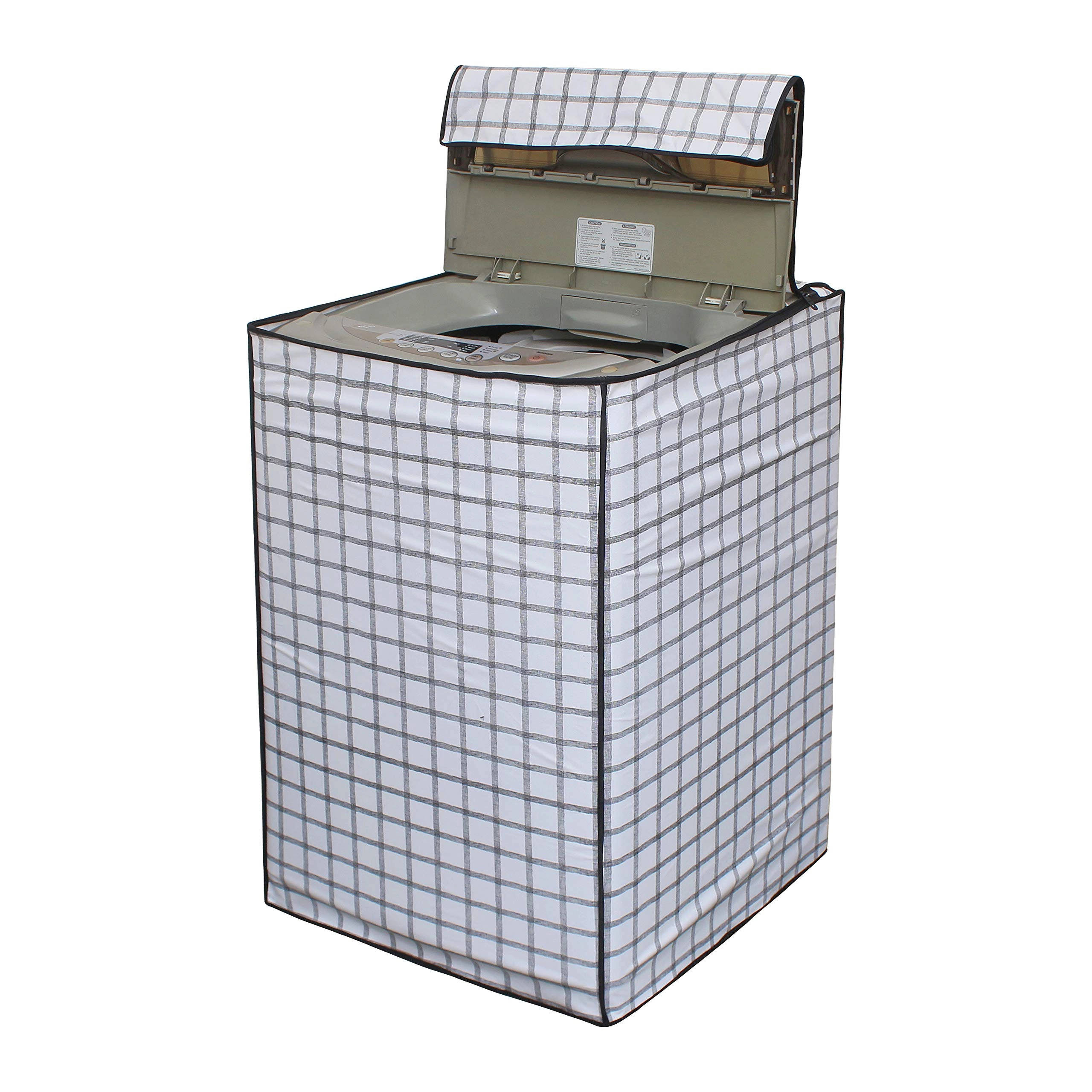 DREAM CARE Washing Machine Cover - Whirlpool 6.5 kg Fully-Automatic Top Load (WhitemagicClassic651S)