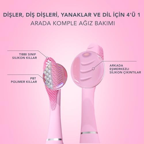 ISSA 3 - 4-in-1 Sonic + ISSA Hybrid Wave Brush Head - 2 x