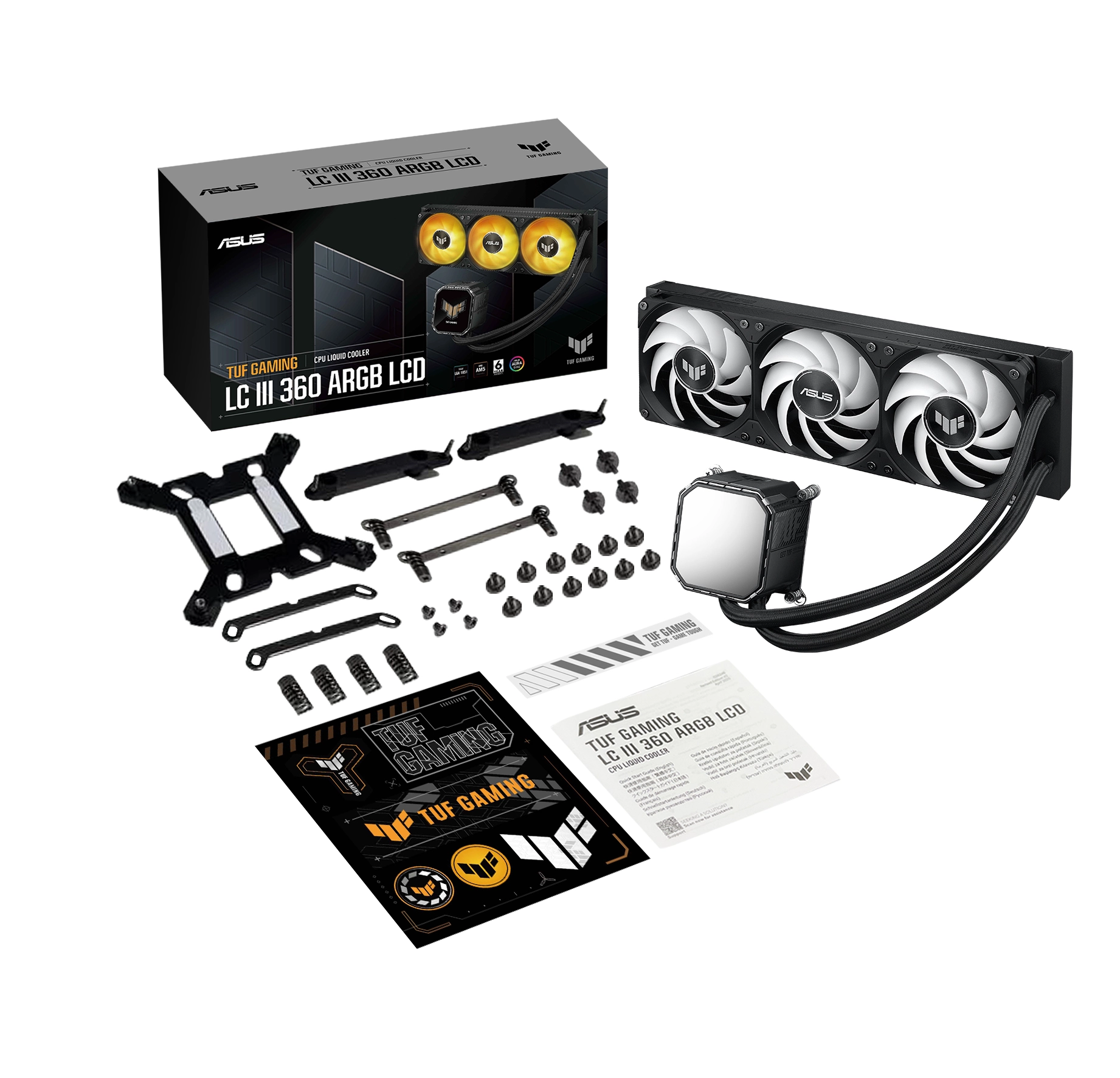 TUF Gaming LC III 360 ARGB - CPU Liquid Cooler Black