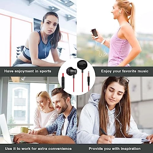 Half in Ear Headphones Wired Earbud