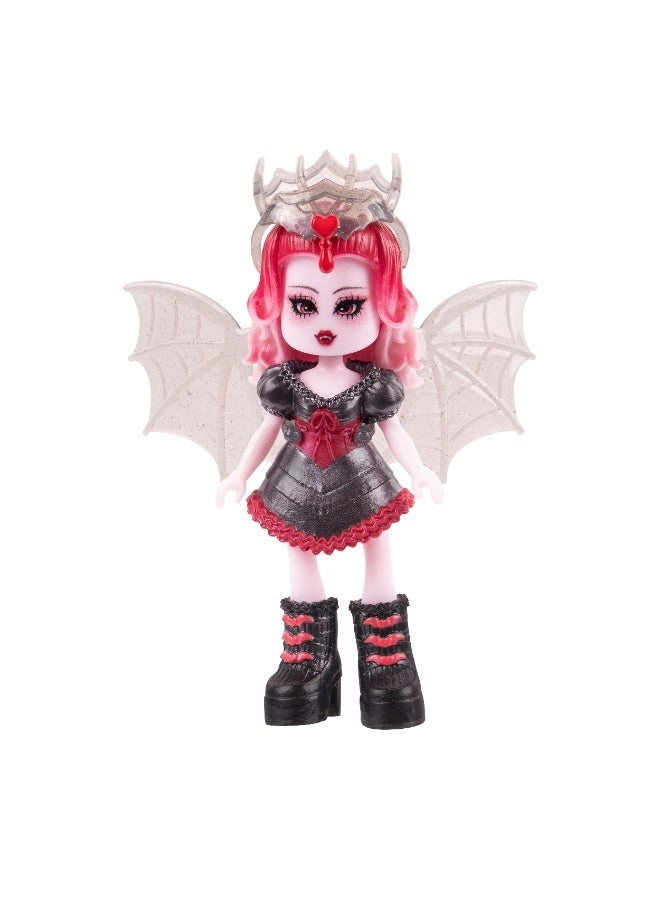 Dark Fairy Doll Figure - 3-Inches Plastic Ages 5+