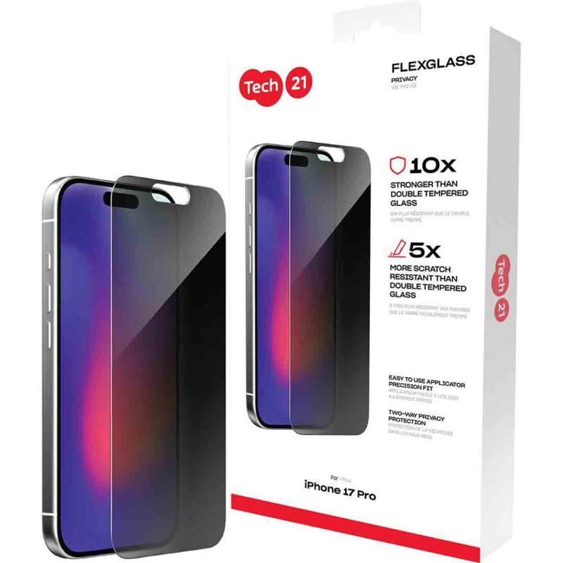 Privacy Tempered Glass Screen Protector for iPhone 16 Pro Max