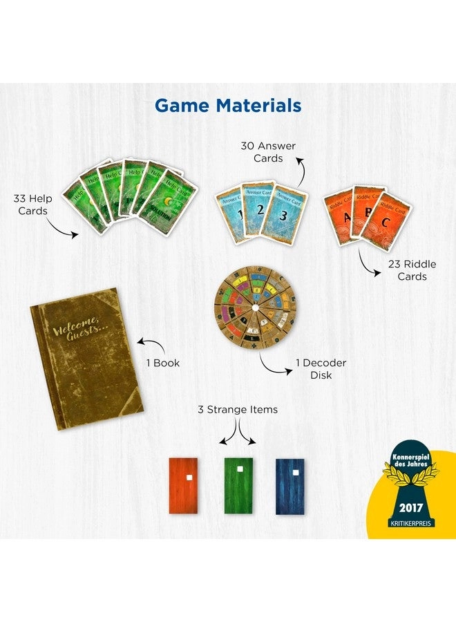 Exit: The Abandoned Cabin - Card-Based Family Escape Room Game