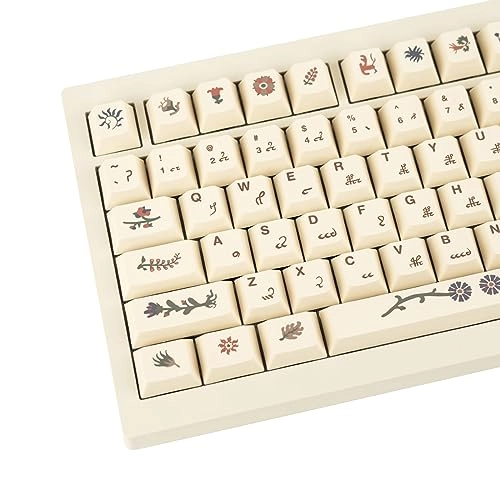 Retro Beige Keycaps