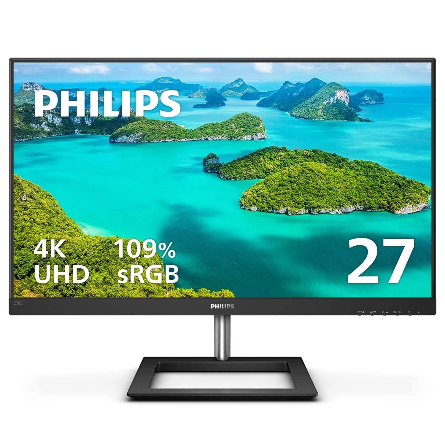Philips Computer Monitors 278E1A - 27" 3840x2160