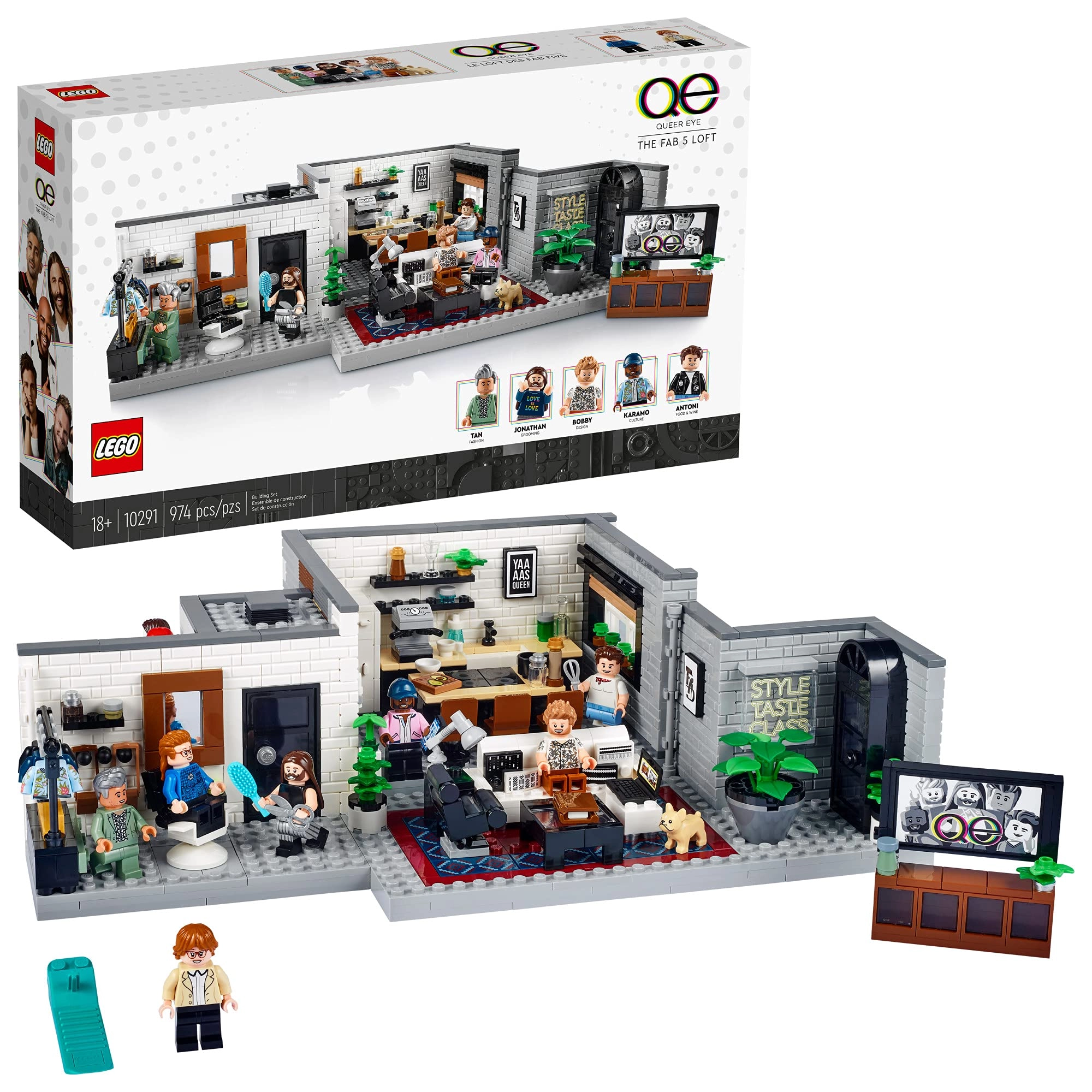 LEGO Queer Eye – The Fab 5 Loft (10291)