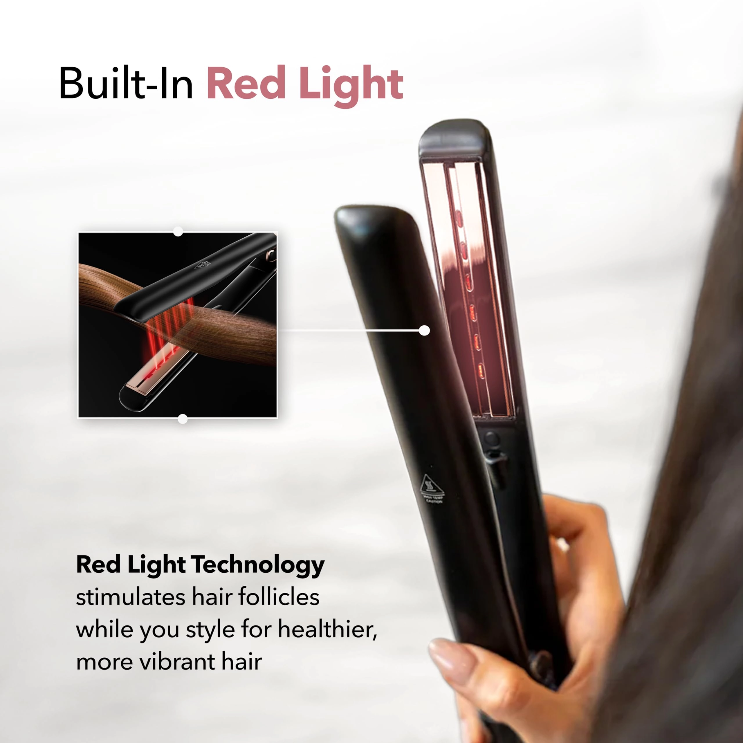 StyleQ - Flat Iron 12 Heat Settings Infrared