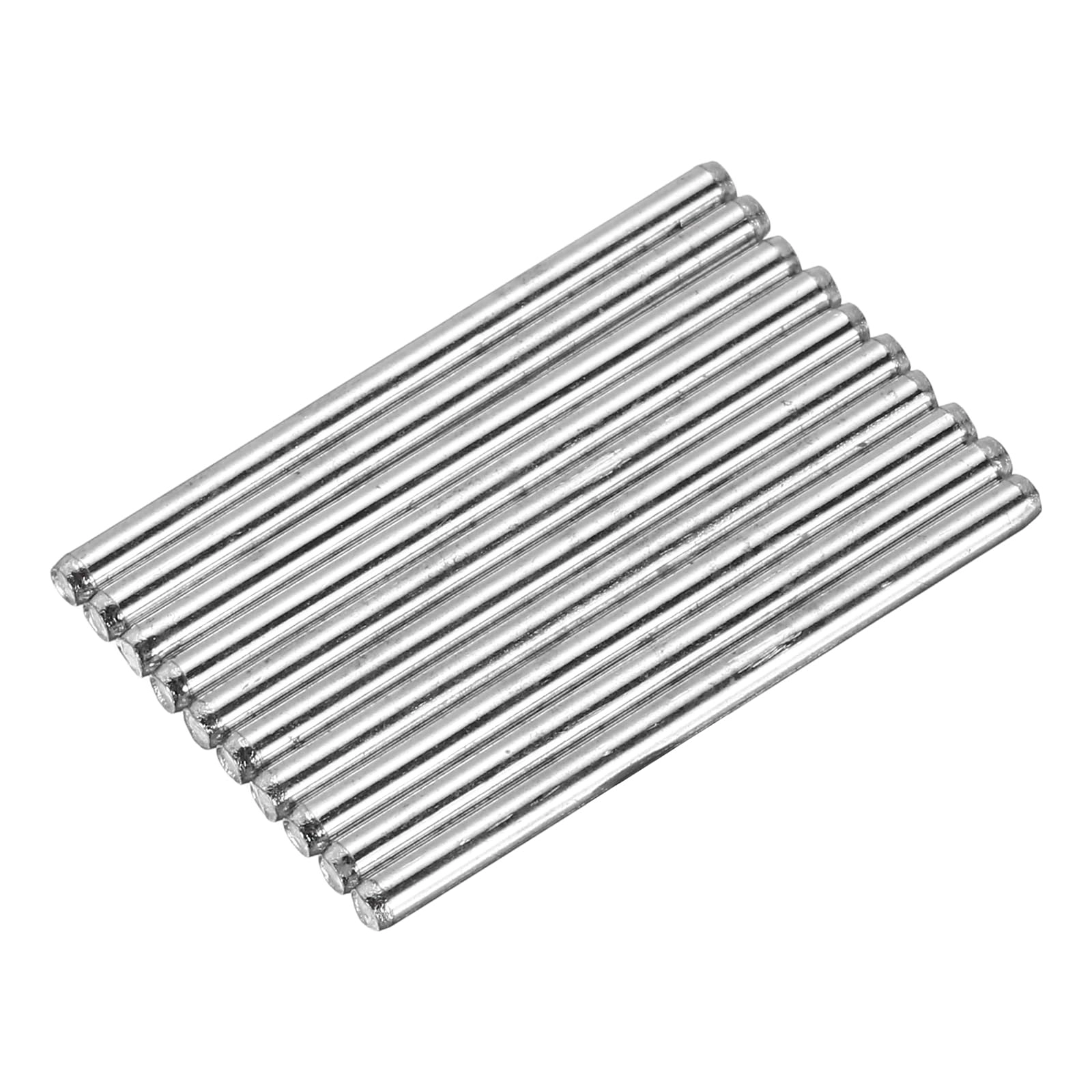 SourcingMap Round Rod Axles - 2 x 30mm Iron 10pcs