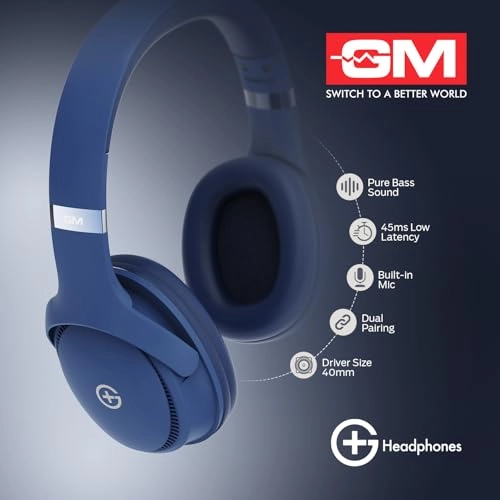 (Renewed) G+ Wireless Headphone
