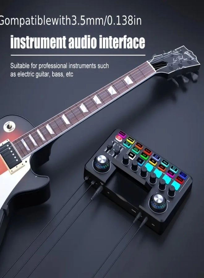 F668 USB+3.5mm-Mini-Jack Microphone