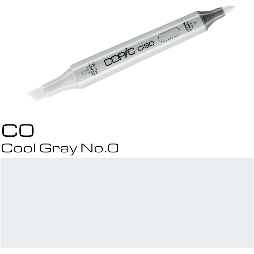 Copic Ciao - C0 Cool Grey No.0
