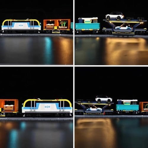 LED Light kit for LEGO City Train 60336 - Polyethylene (PE)