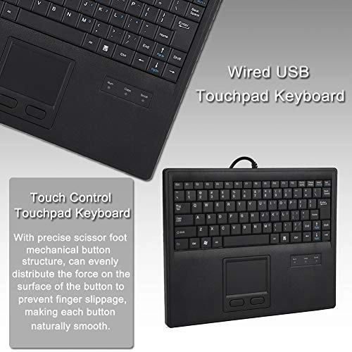 Wired Keyboard with Touchpad - Wired