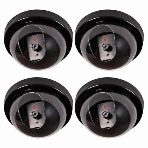 Dome Simulation Camera - 4-Pack Black