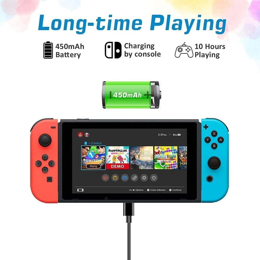 Switch Wireless Controller - Red Green