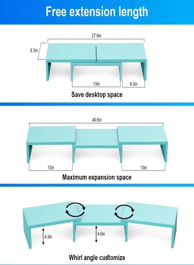 Dual Monitor Stand Riser