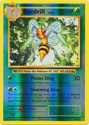 Pokémon Beedrill 7/108