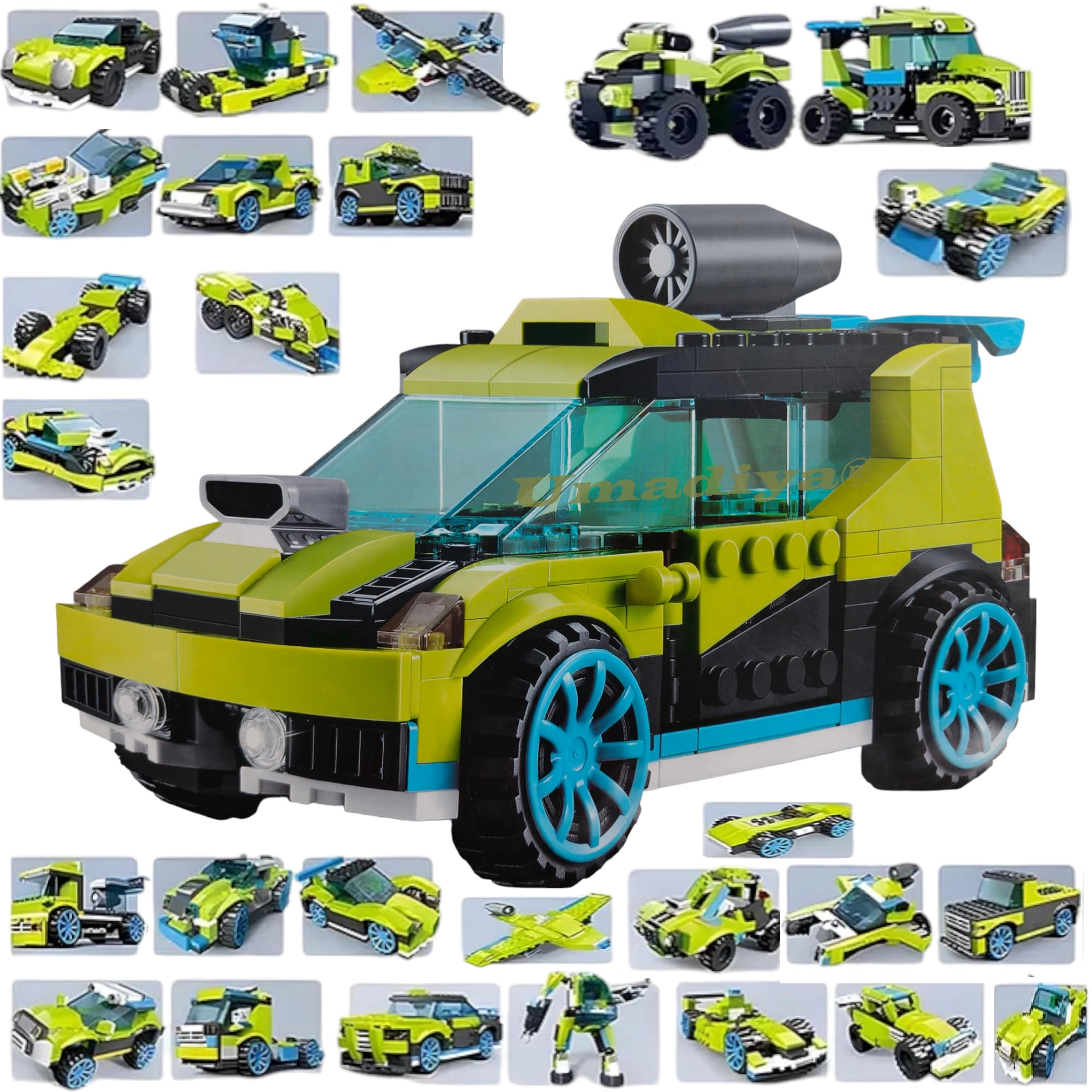 Umadiya Architect - Car 241pcs Fantasy