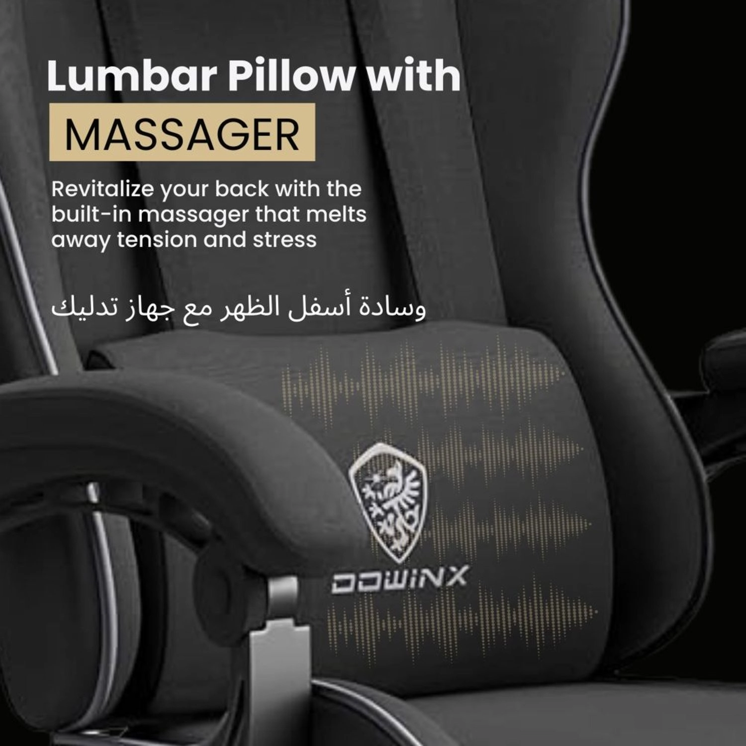 LS-6658B - Gaming Chair Black