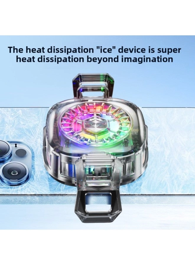 Mobile Phone Radiator - Magnetic Cooling + Finger Cot - Sterling Silver