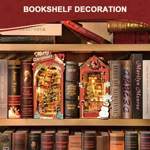 Book Nook - Christmas Indoor Scene
