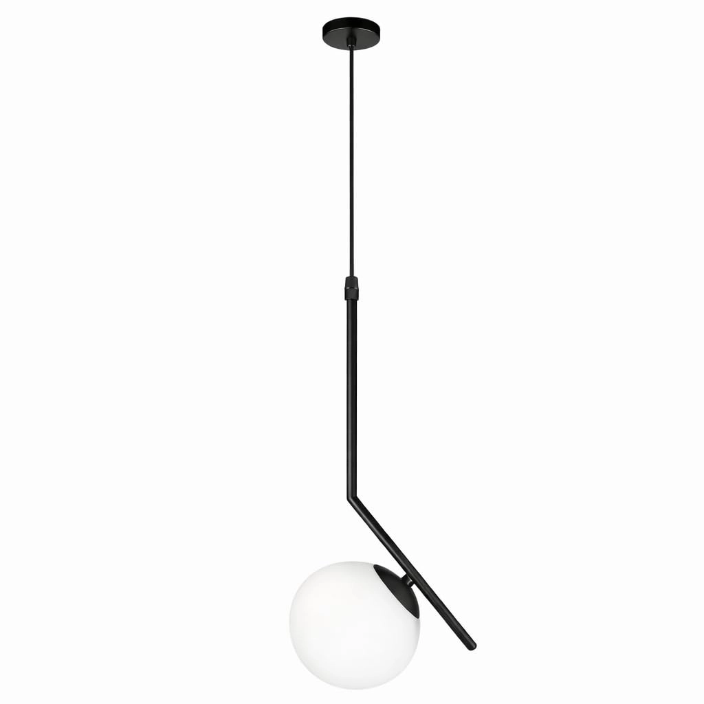 Modern Gold Globe Industrial Pendant Light - 100cm