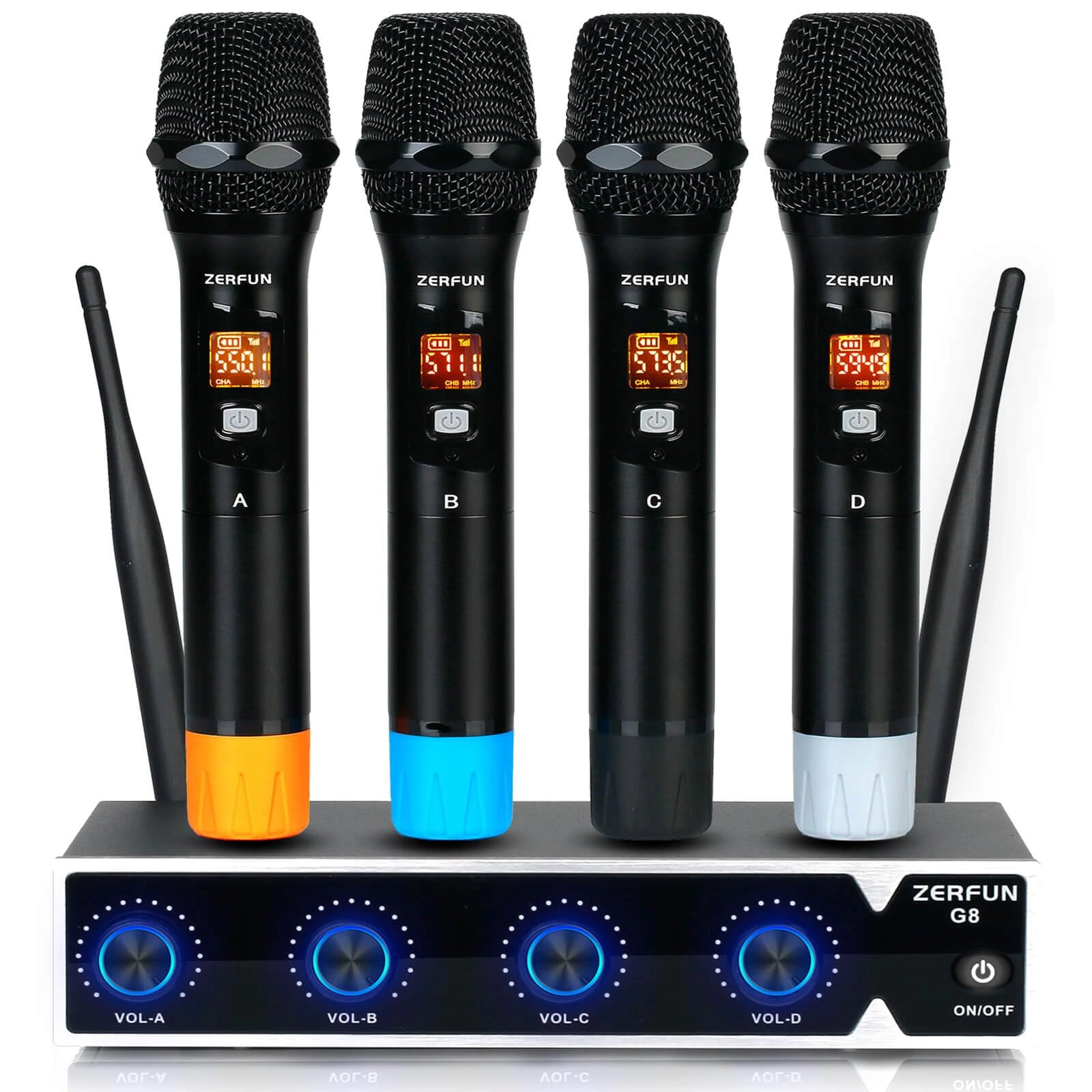 ZERFUN G8 - 4 UHF