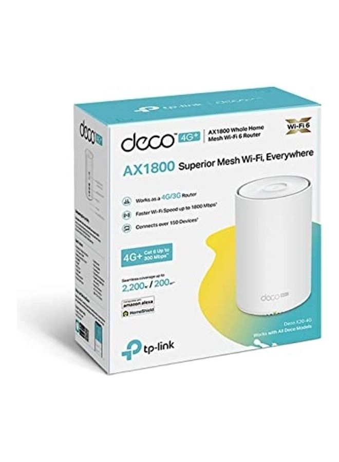 Deco X20-4G - WiFi 6 1 piece