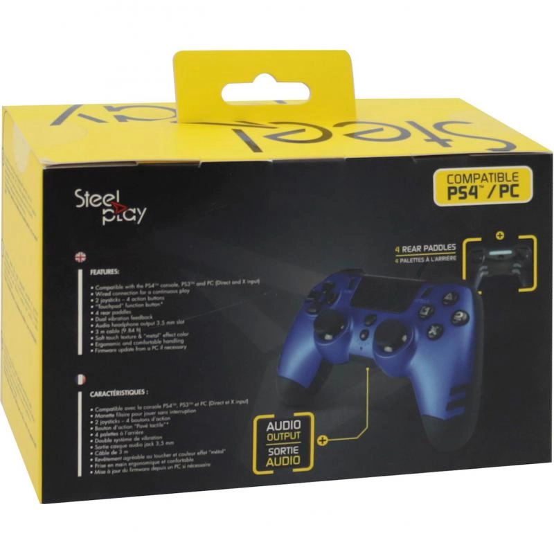 Slimpack Wired Controller (PS4/PC) Sapphire Blue