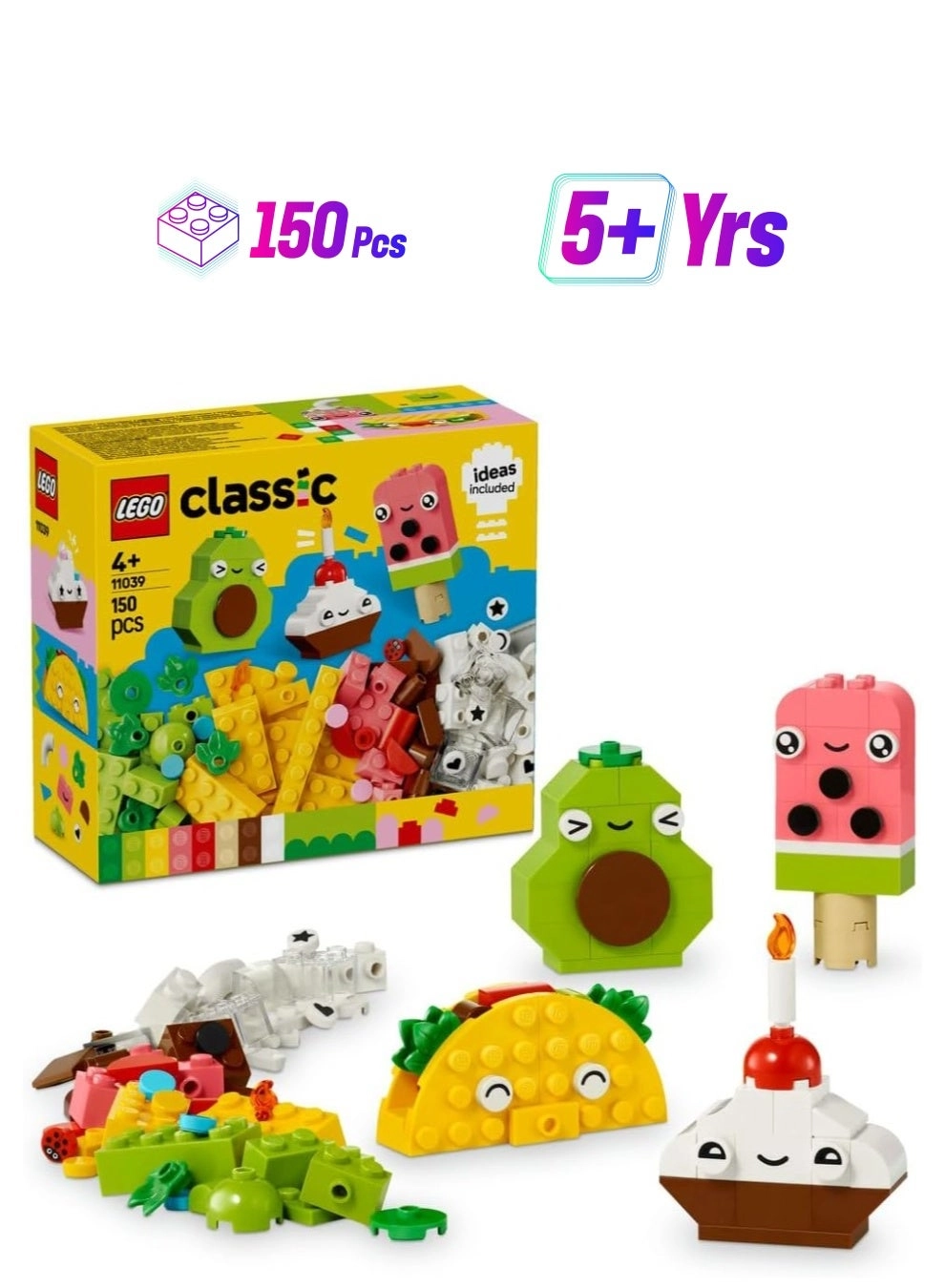 Classic Creative Food Friends (11039) - multicolor 4+