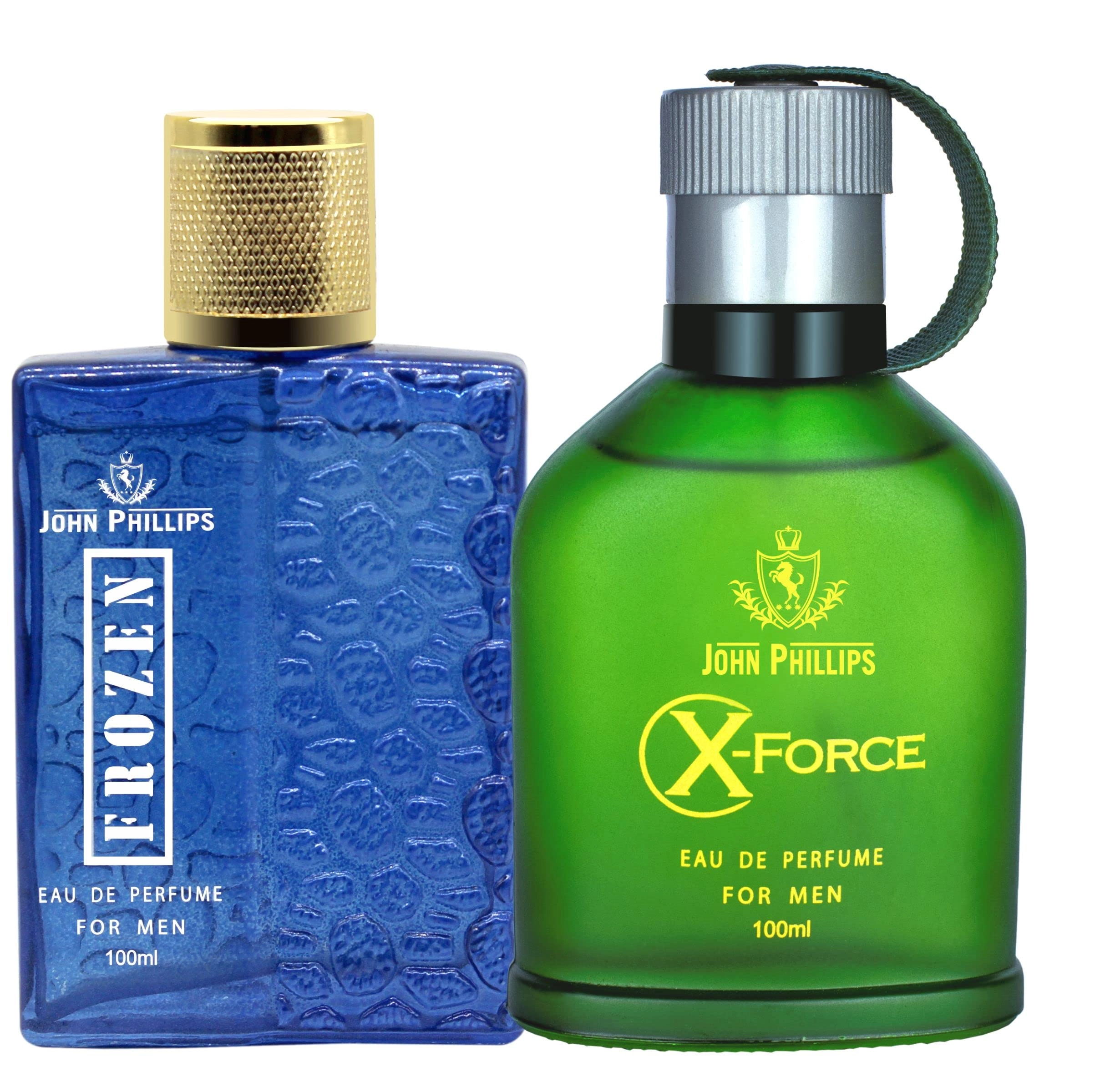 Pioneer Herbals, Daman, India FROZEN - 100 ml + X-FORCE - 100 ml Eau de Parfum
