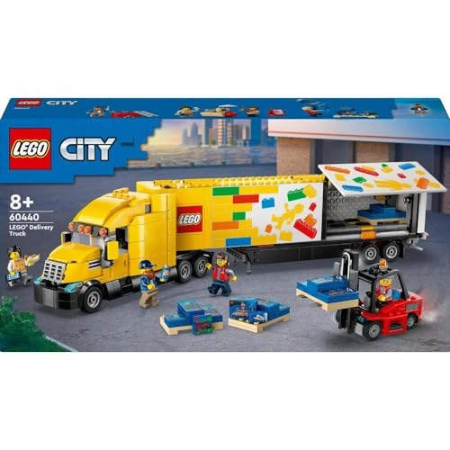 City Yellow Delivery Truck (60440)