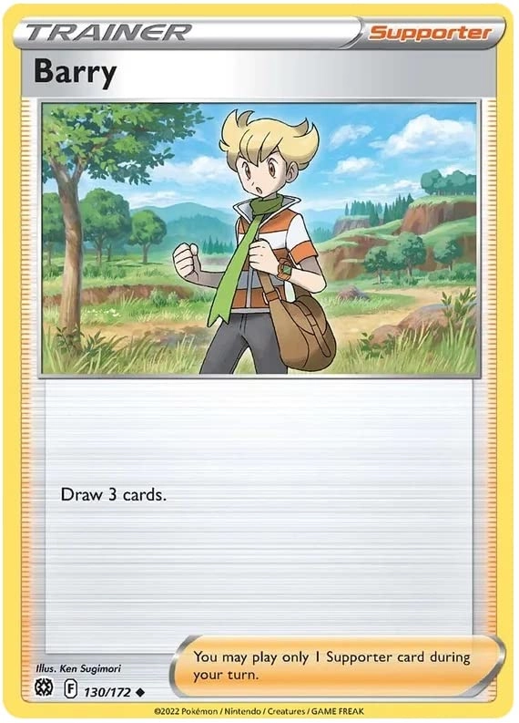 Pokemon USA, Inc. Barry - 130/172 - Brilliant Stars