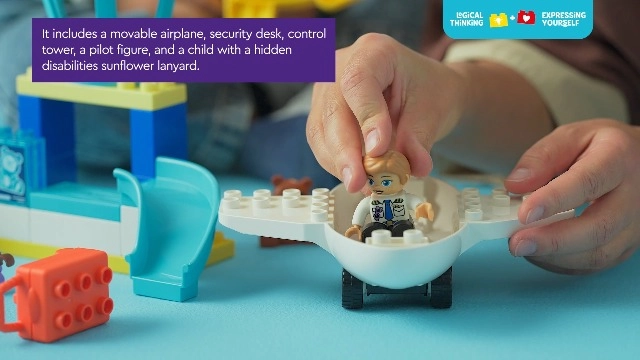 First Time at the Airport (10443) - multicolor 24 months+