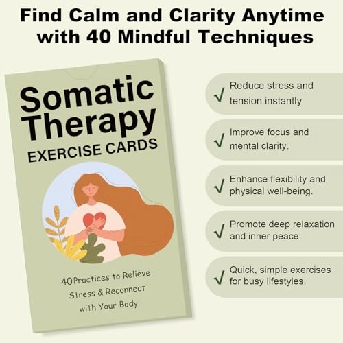 Somatic Therapy Exercise Cards - 18 years and up