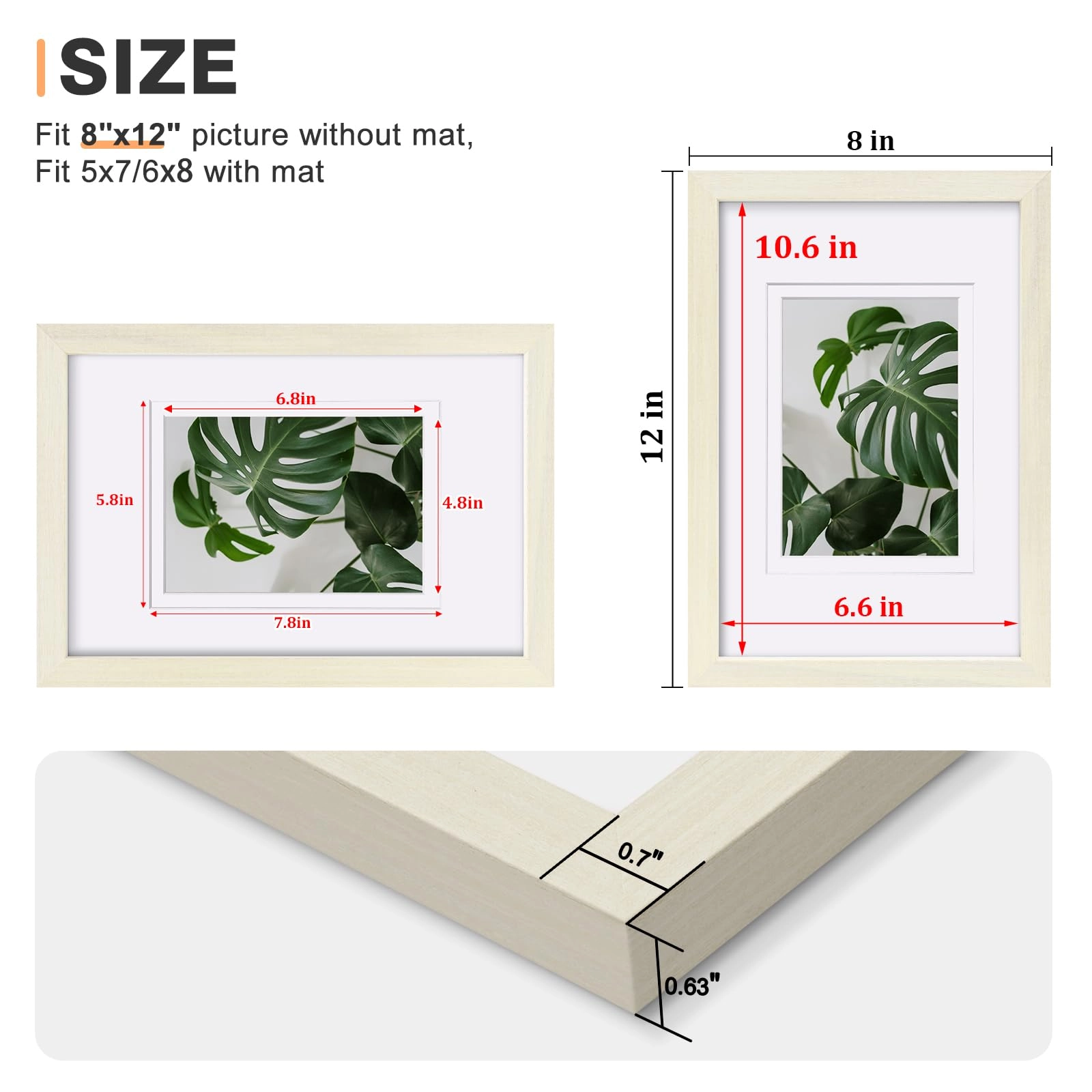 8x12 Picture Frames