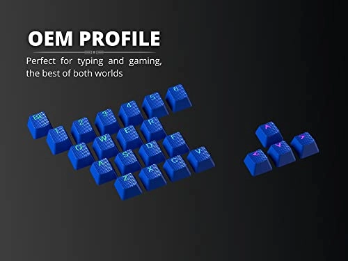 Rubber Keycap Set - OEM Profile Pistachio 23 Keys