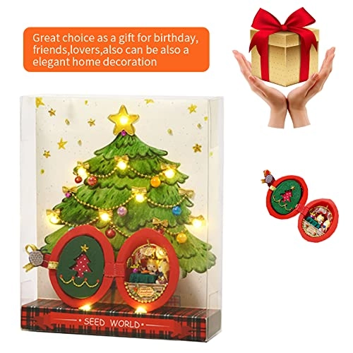 Miniature Wooden Dollhouse Furniture Kit - Creative Room 1:24