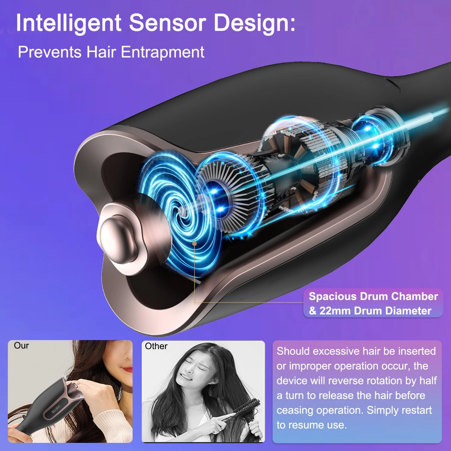 Automatic Rotating Curling Iron