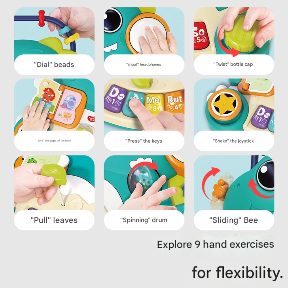 Cartoon Music Smart Remote Toy - Suitable for 12 months and above