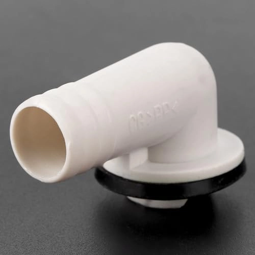 Drain Outlet Connector - ABS 4.7*2.5*2.8cm/1.9*1*1.1inch