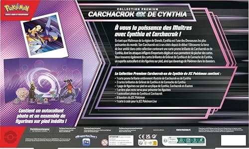 Cynthia's Carchacrok-ex Premium Collection - French 3pcs