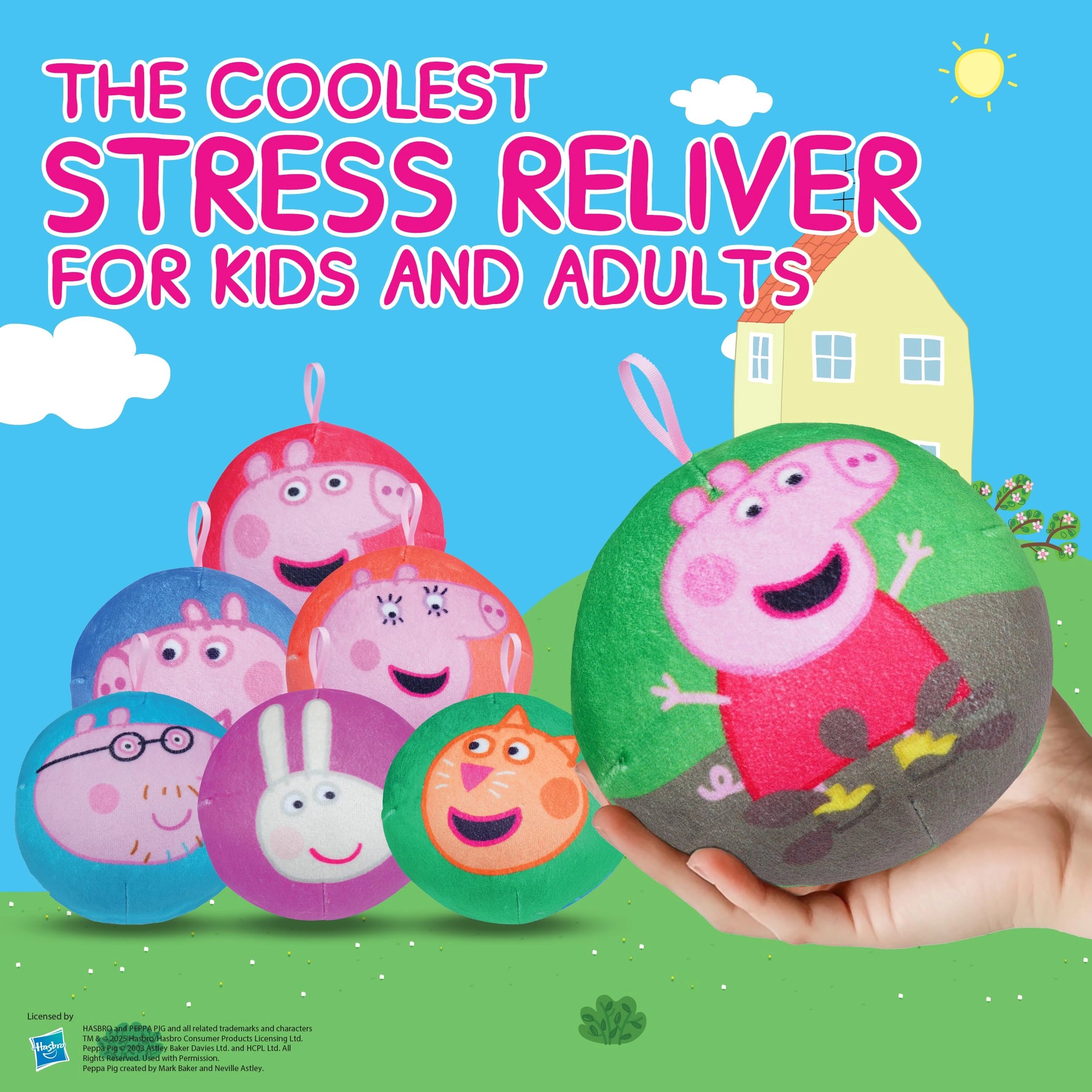 Peppa Pig Bibi - 9.5 cm Memory Foam Expandable