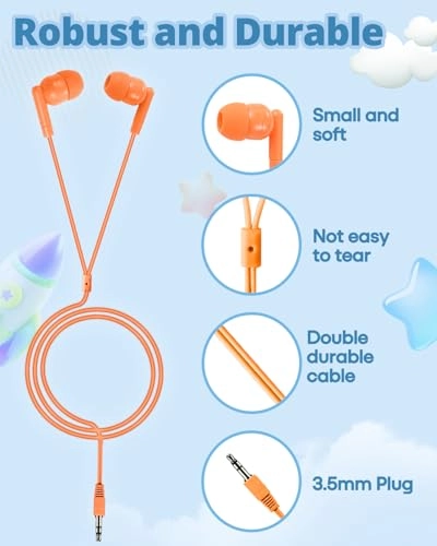 QS01 Wired Earbud 50 Pack