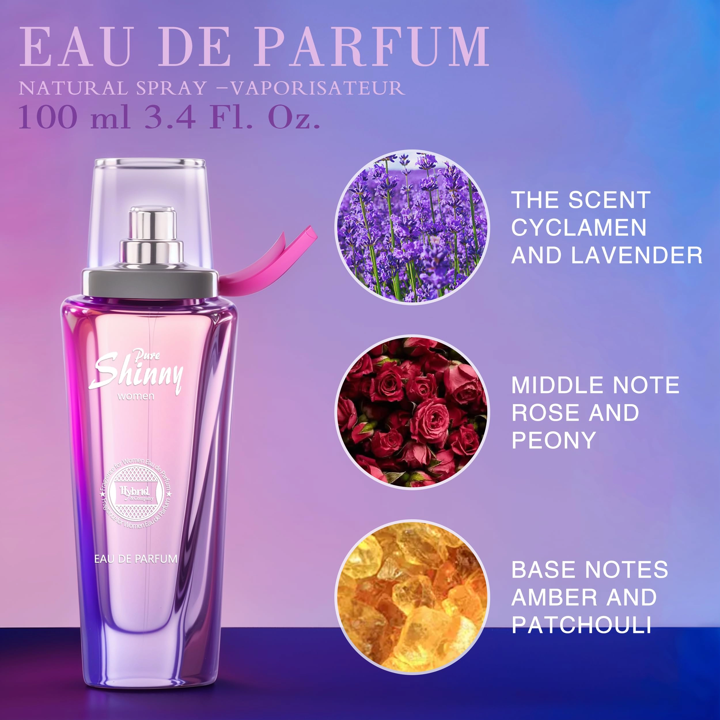 Pure Shinny - Eau de Parfum 3.4 Fl Oz