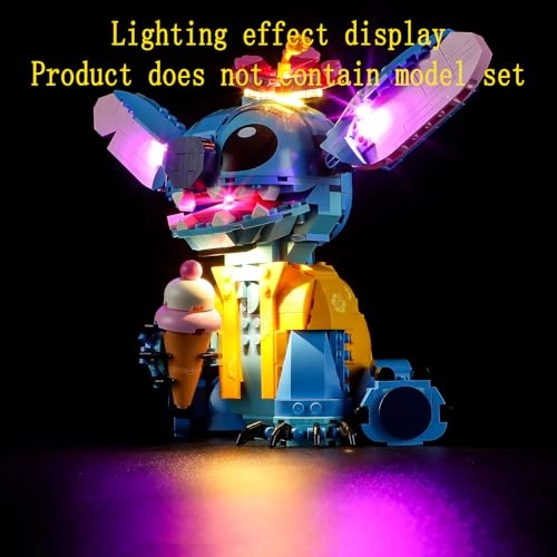 LED Lighting Kit for LEGO Stitch 43249
