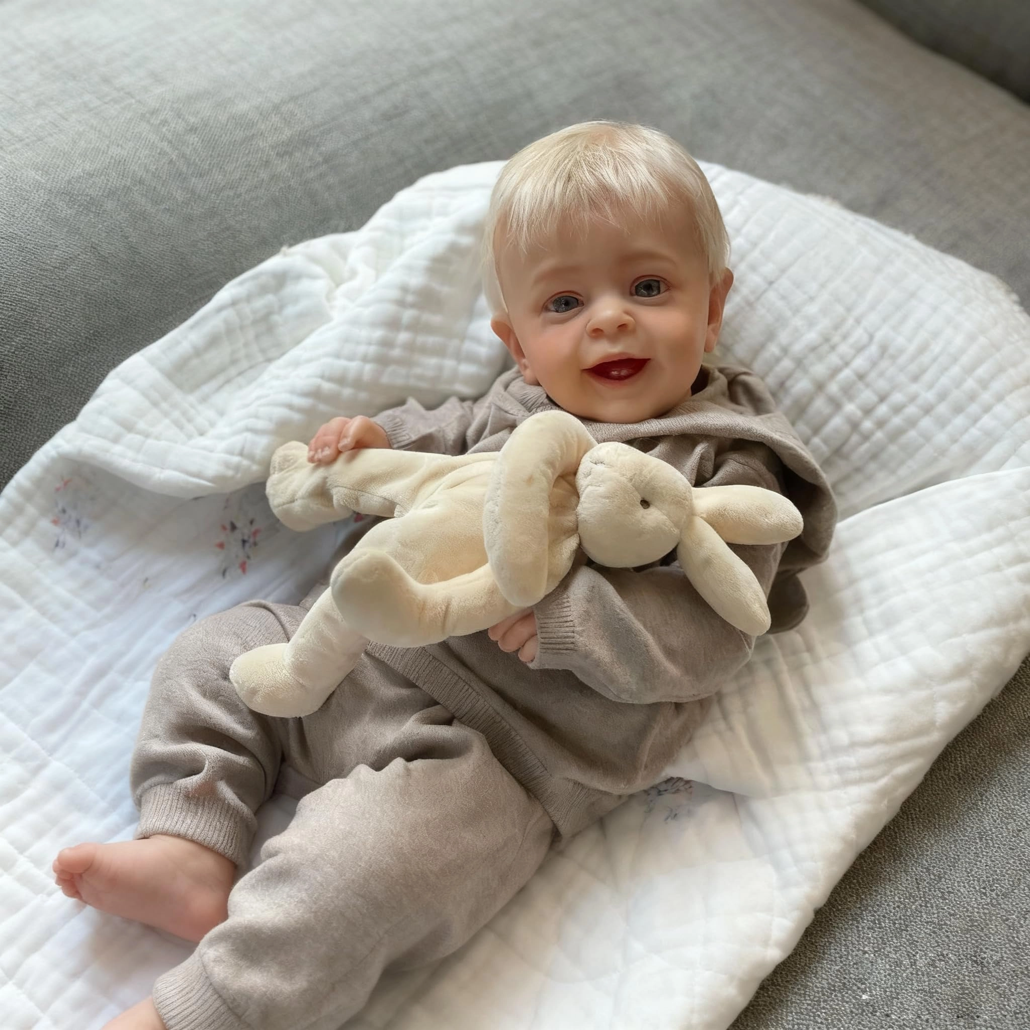 Reborn Baby Doll - 24 in Silicone Vinyl Toddler Girl Ages 3+