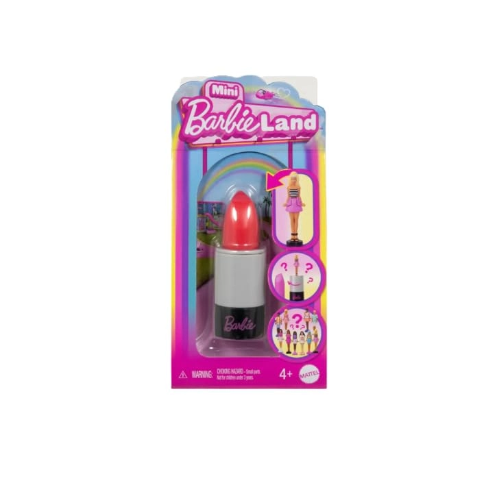 Barbie Mini BarbieLand Fashionistas - 1.5-inch Lipstick Tube Surprise Reveal Pack